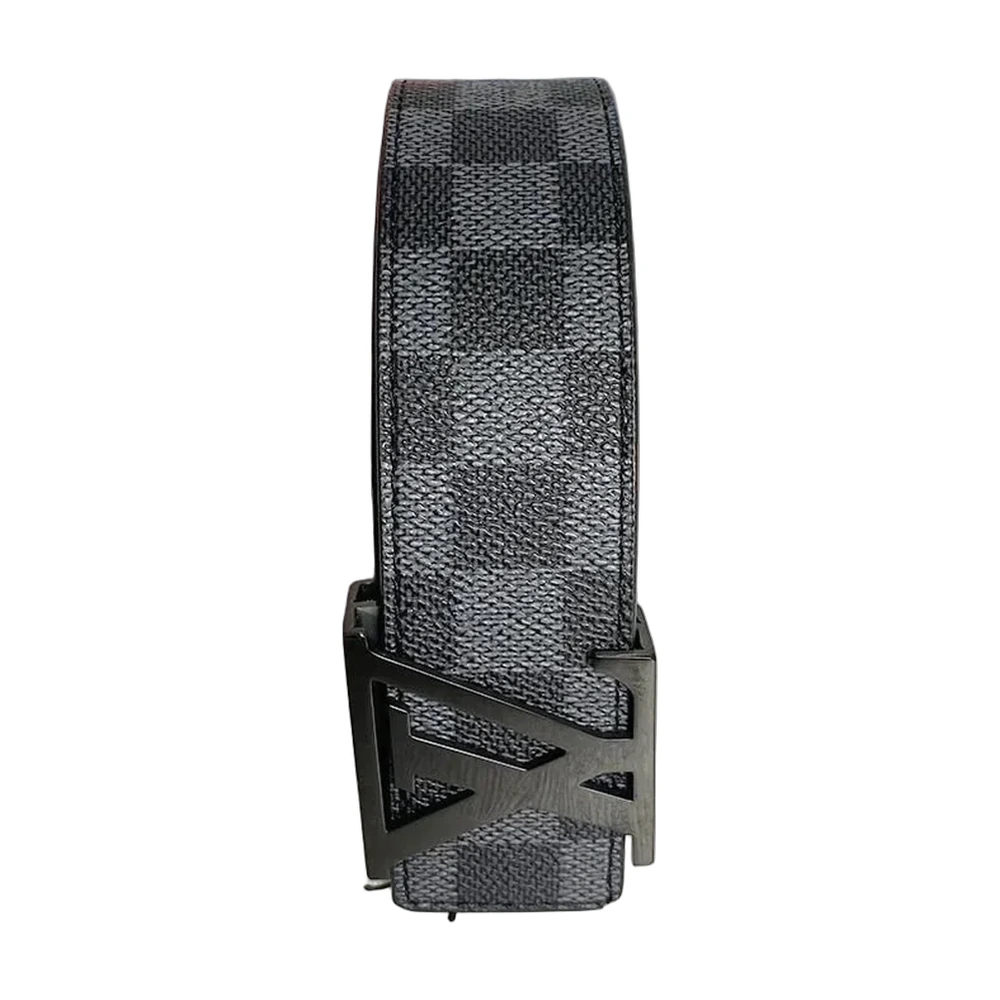 Louis Vuitton Initiales Damier Graphite Belt