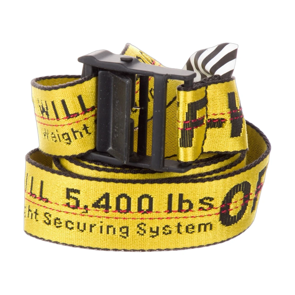 Off-White Industrial Canvas Belt