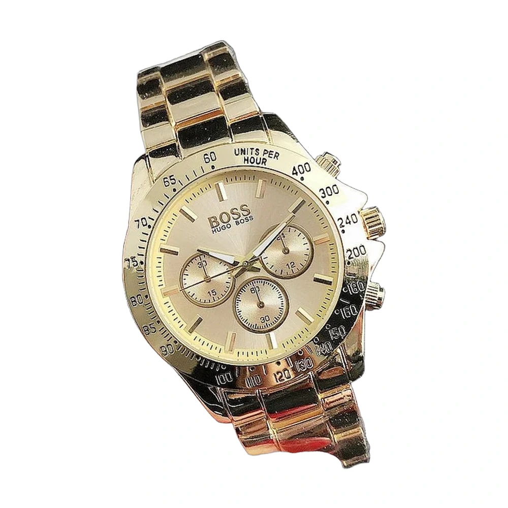 Hugo Boss Gold Chronograph Watch