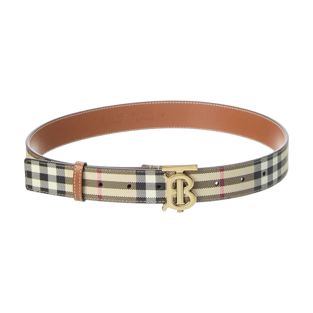 Burberry B Buckle Vintage Check Belt