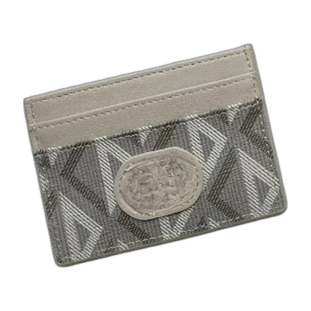 Dior Oblique Card Holder with CD Medallion