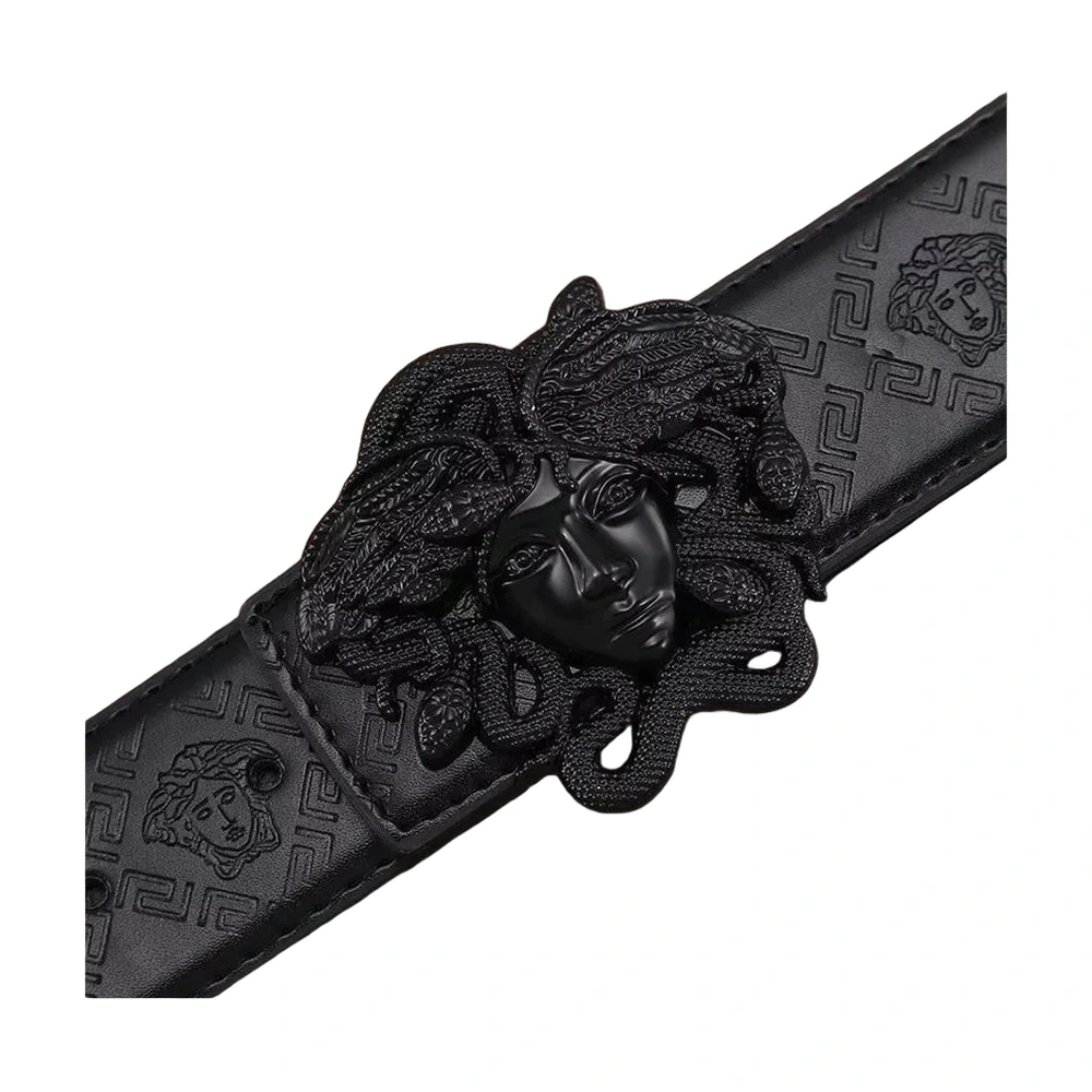 Versace Medusa Head Leather Belt