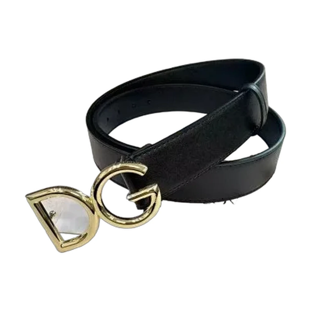 Dolce & Gabbana DG Logo Buckle Belt