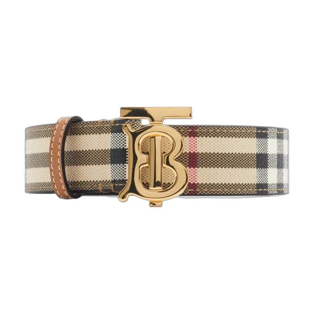 Burberry B Buckle Vintage Check Belt