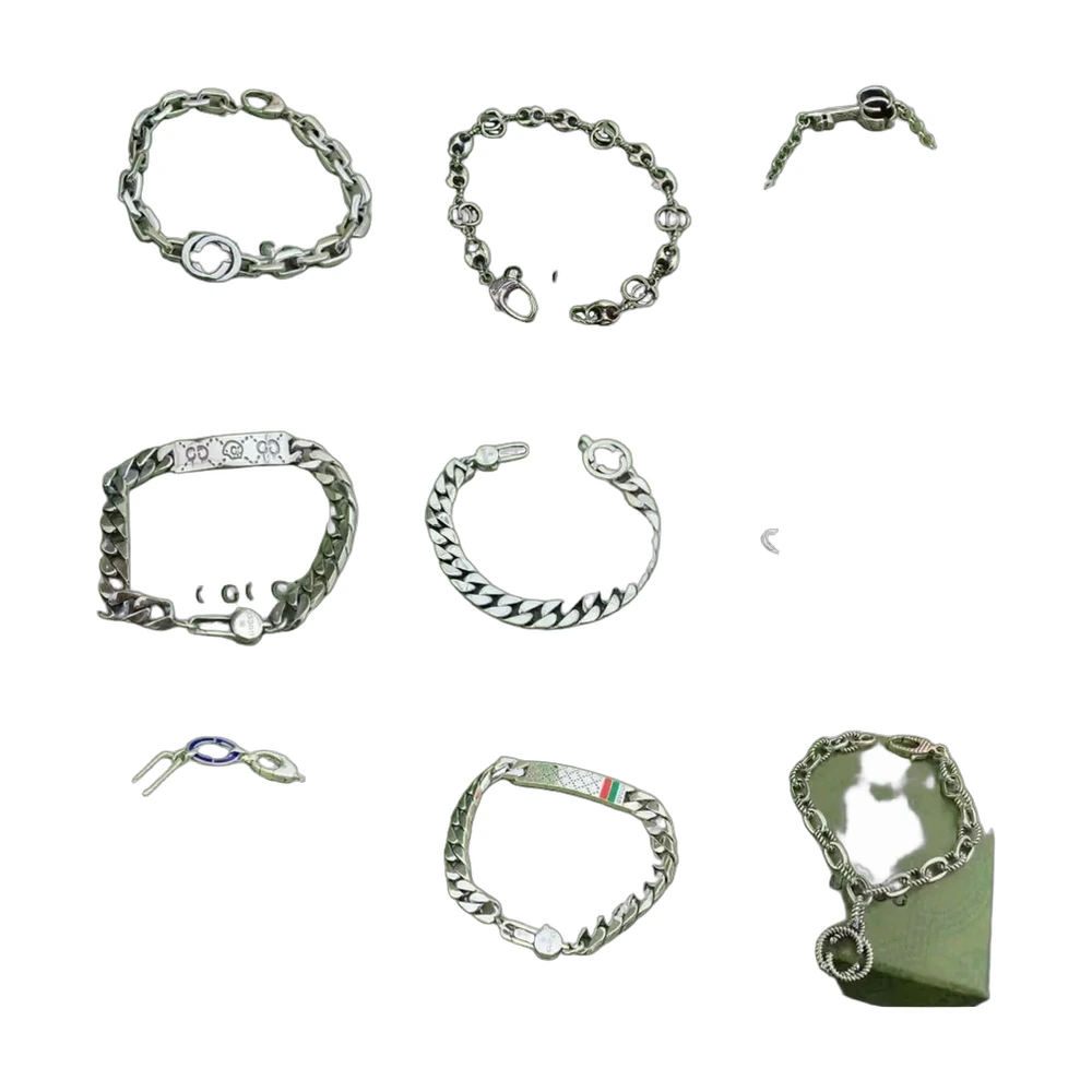 Gucci Interlocking GG Chain Bracelet