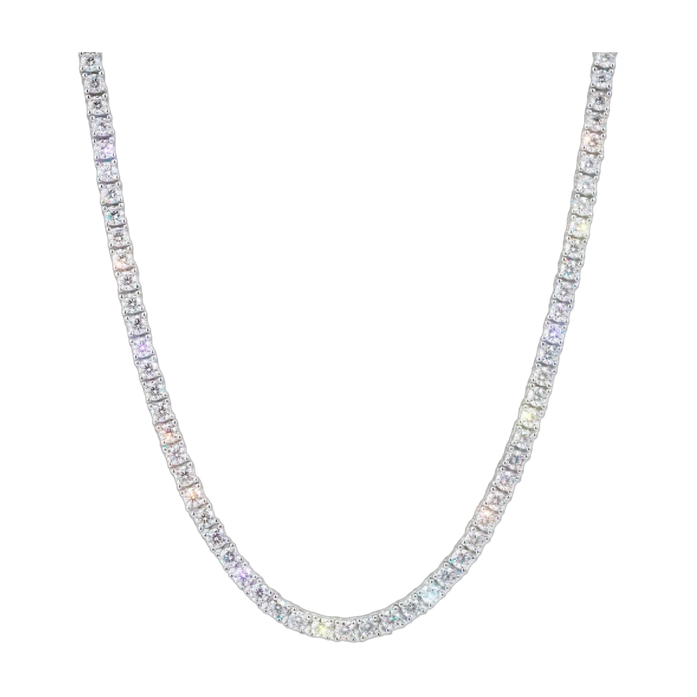 Moissanite Tennis Chain Necklace