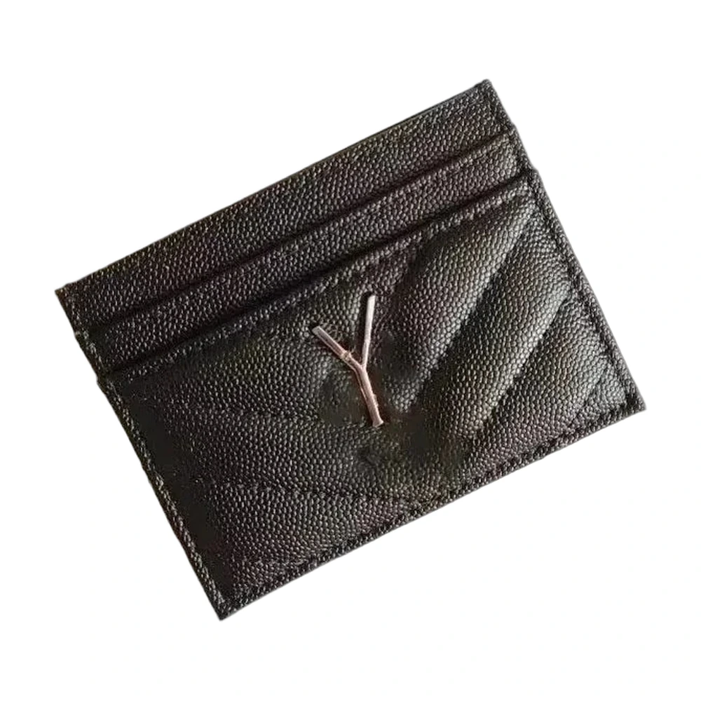 Saint Laurent Monogram Quilted Card Holder