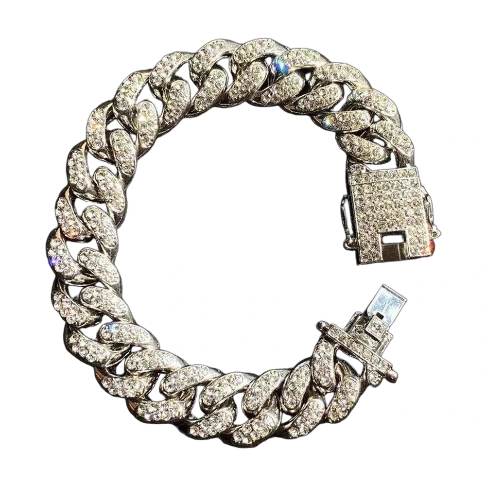 Iced Out Cuban Link Bracelet