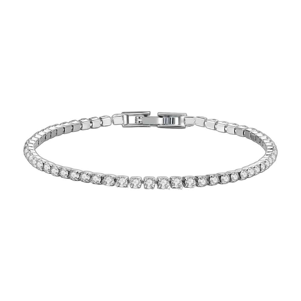 Silver Tennis Bracelet (CZ)