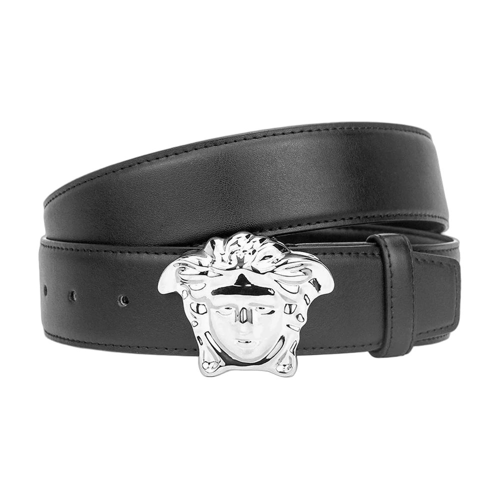 Versace Medusa Head Leather Belt