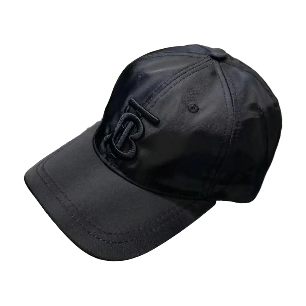 Burberry TB Monogram Baseball Cap Black