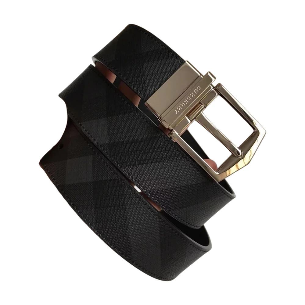 Burberry Check Reversible Belt
