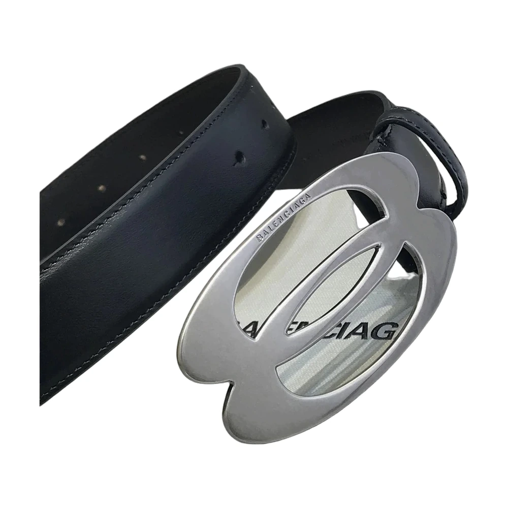 Balenciaga BB Logo Buckle Belt
