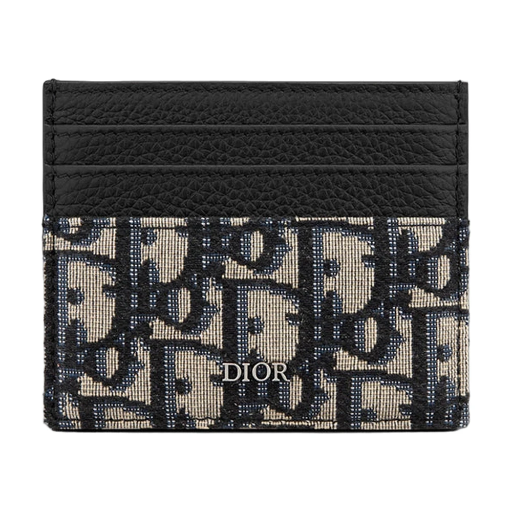 Dior Oblique Jacquard Card Holder