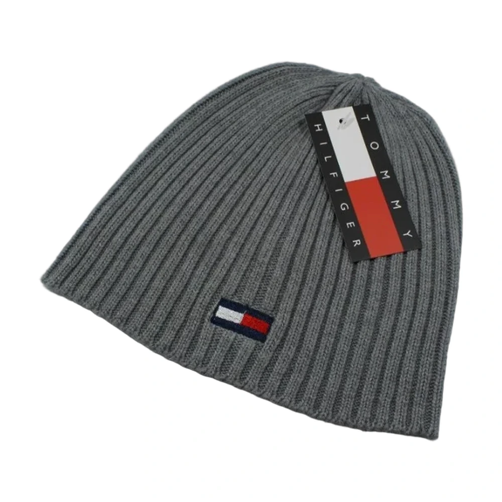 Tommy Hilfiger Ribbed Flag Beanie