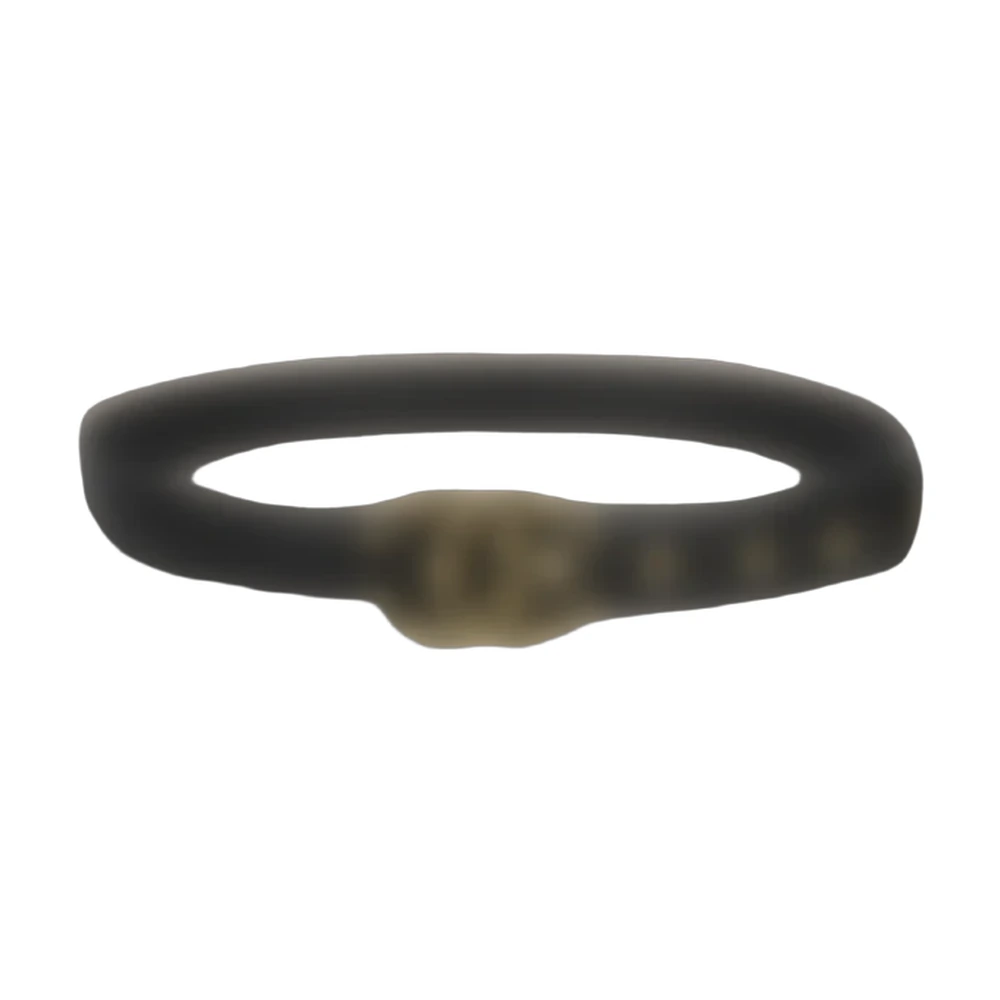 Black Silicone Bracelet Band