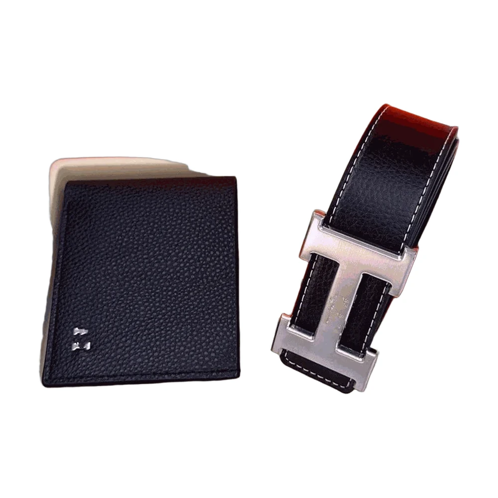 Hermes H Buckle Belt & Wallet Gift Set