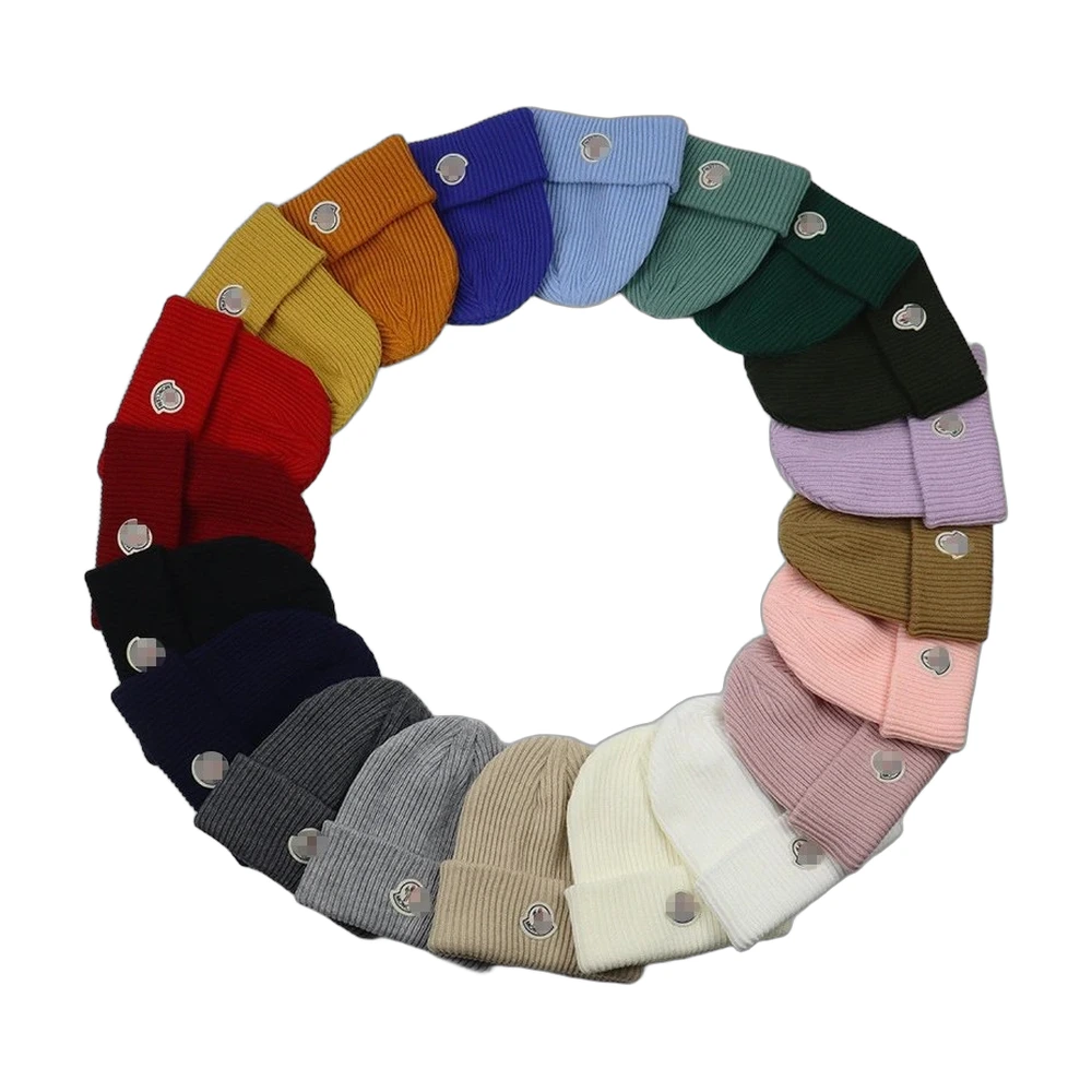Knitted Cuffed Beanie Wool Cap