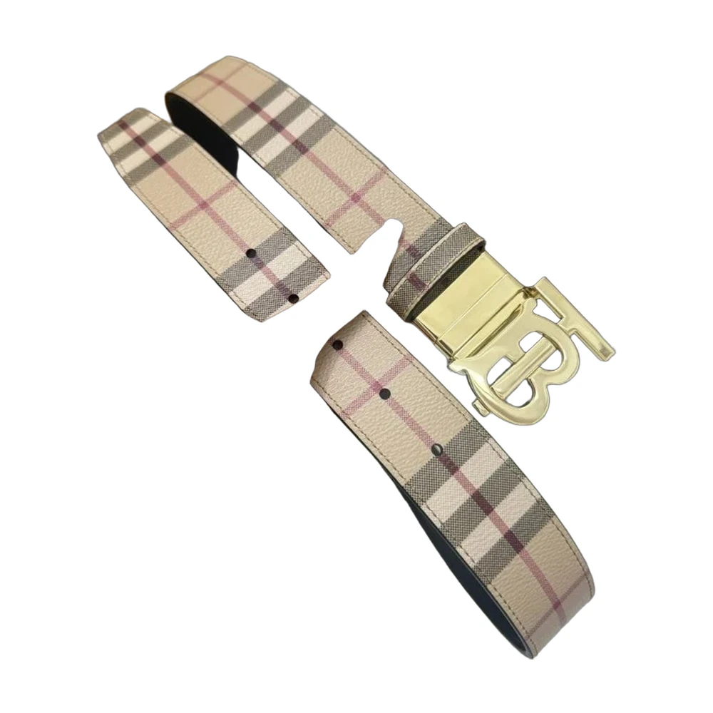 Burberry B-Buckle Check Belt