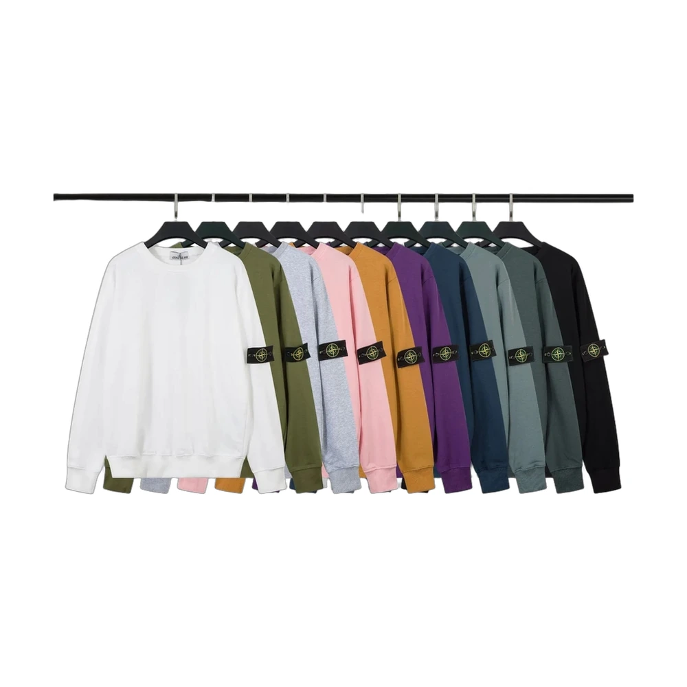 Stone Island Compass Badge Crewneck Sweatshirt
