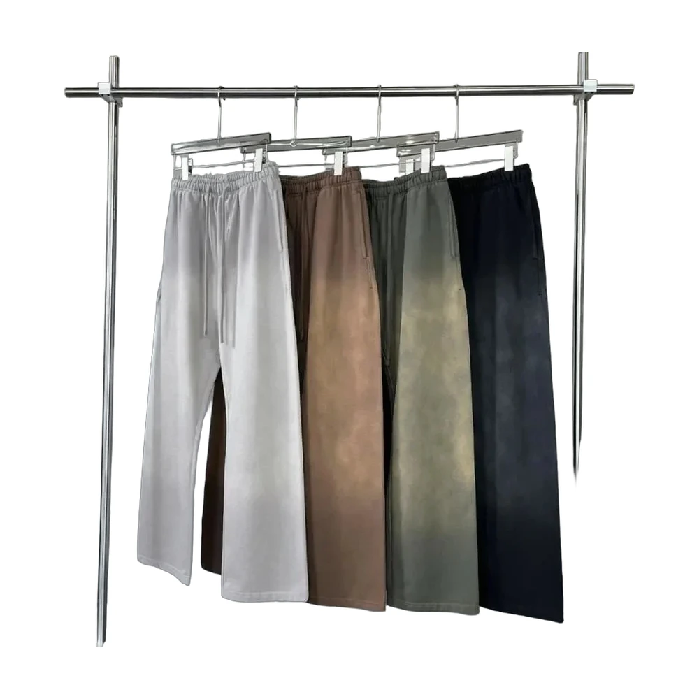 Sun-Faded Wide-Leg Sweatpants