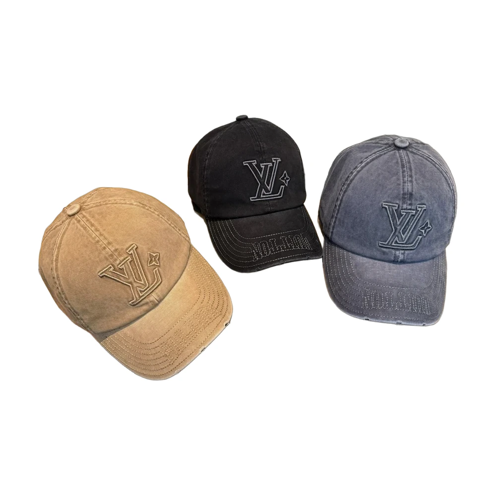 Louis Vuitton Washed Monogram Baseball Cap