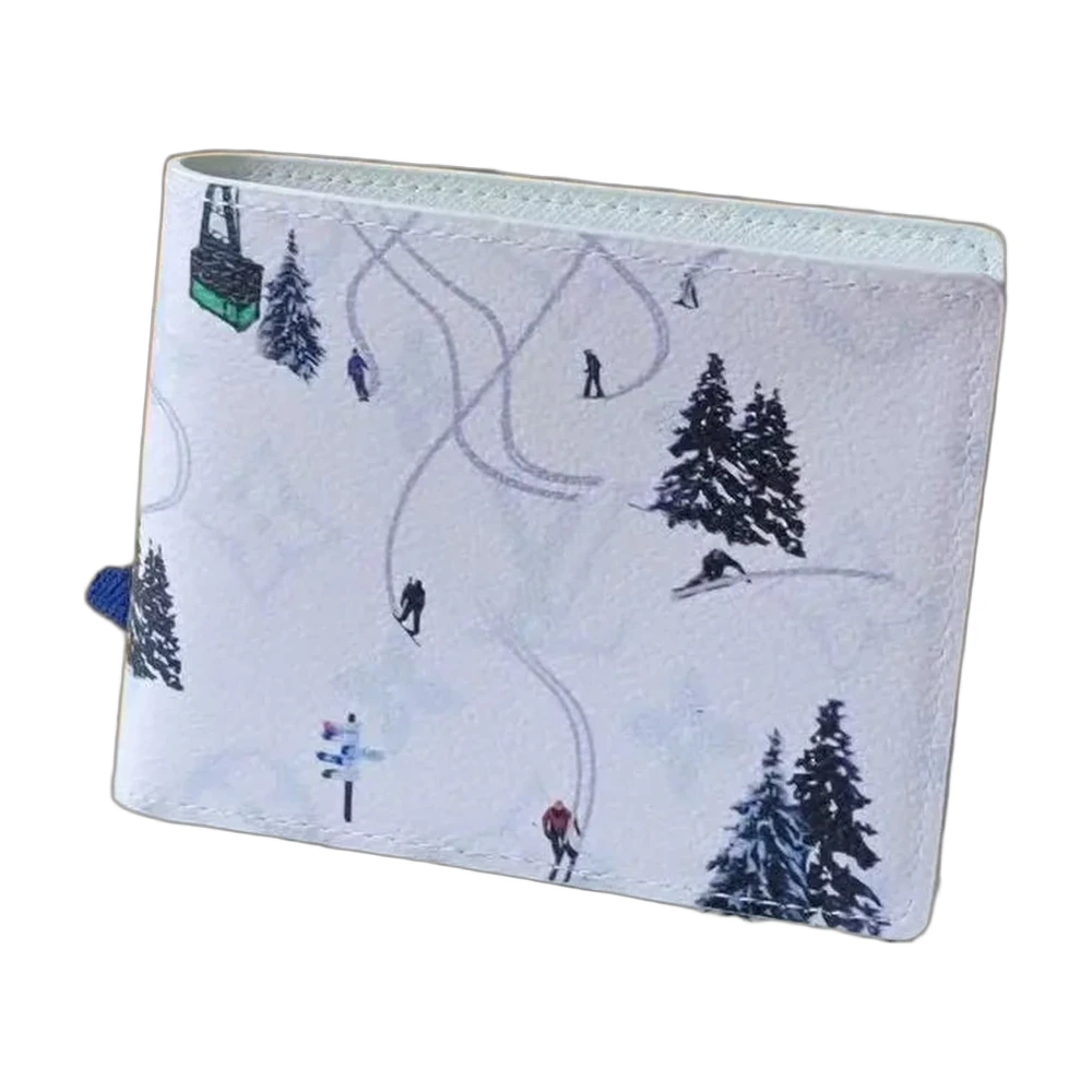 Louis Vuitton Multiple Wallet Pacific Ski Print