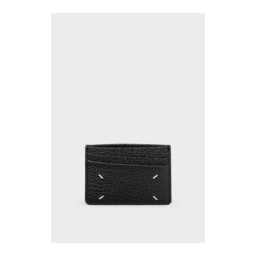 Maison Margiela Four-Stitch Leather Card Holder