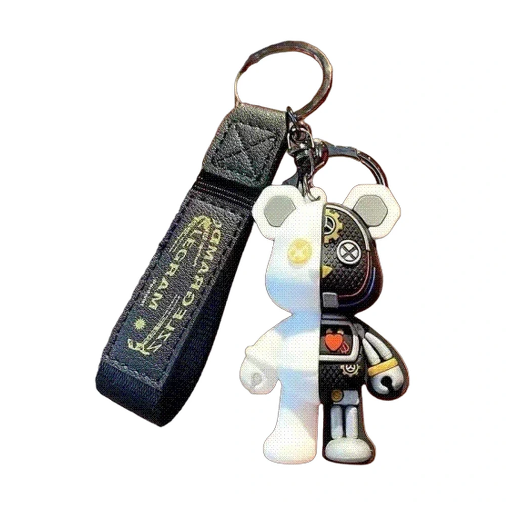 Bearbrick Bear Figure Keychain Bag Charm