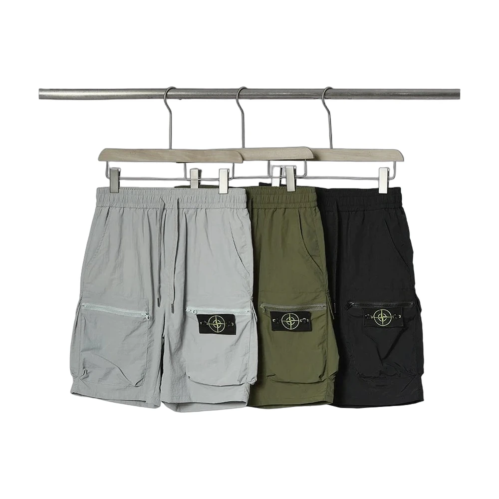 Stone Island Compass Badge Cargo Shorts