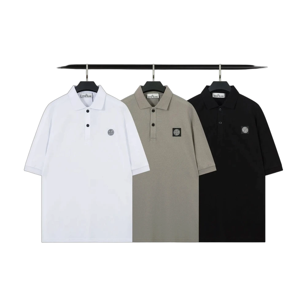 Stone Island Compass Badge Polo Shirt