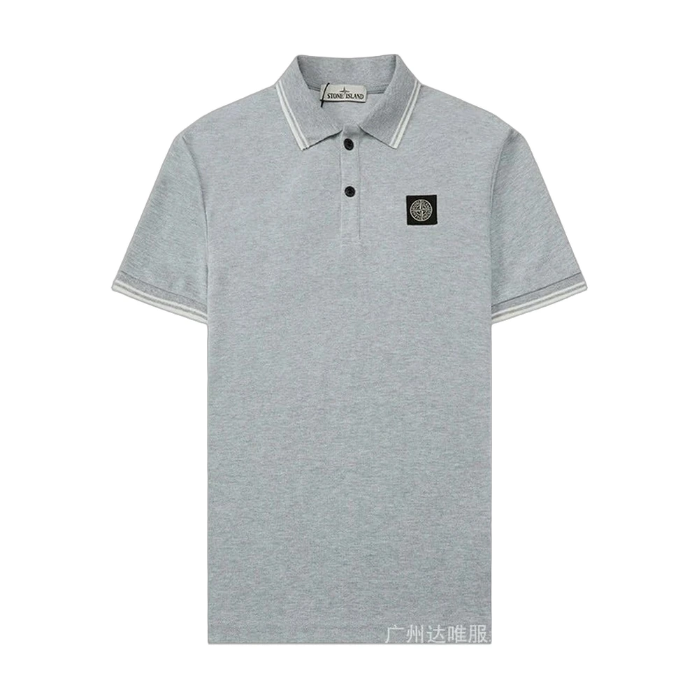 Stone Island Compass Badge Pique Polo