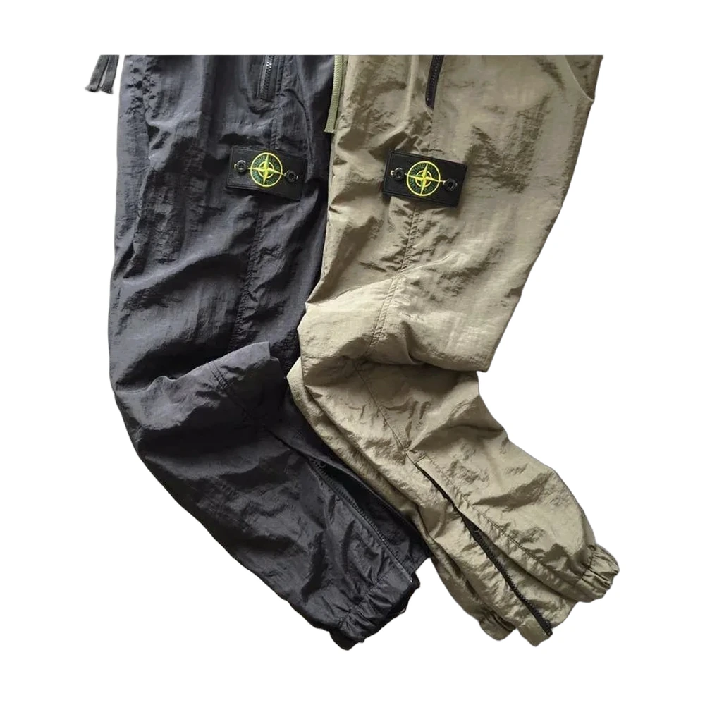 Stone Island Compass Badge Nylon Metal Cargo Pants