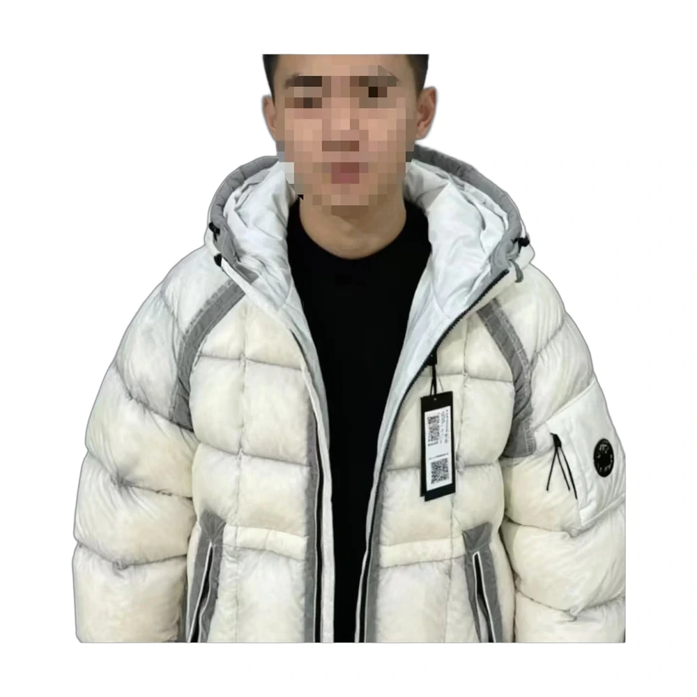 C.P. Company Lens Badge Puffer Jacket