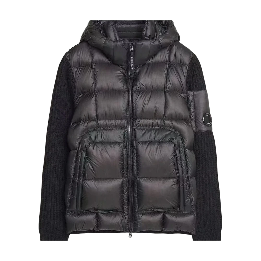 C.P. Company Knit-Sleeve Down Jacket