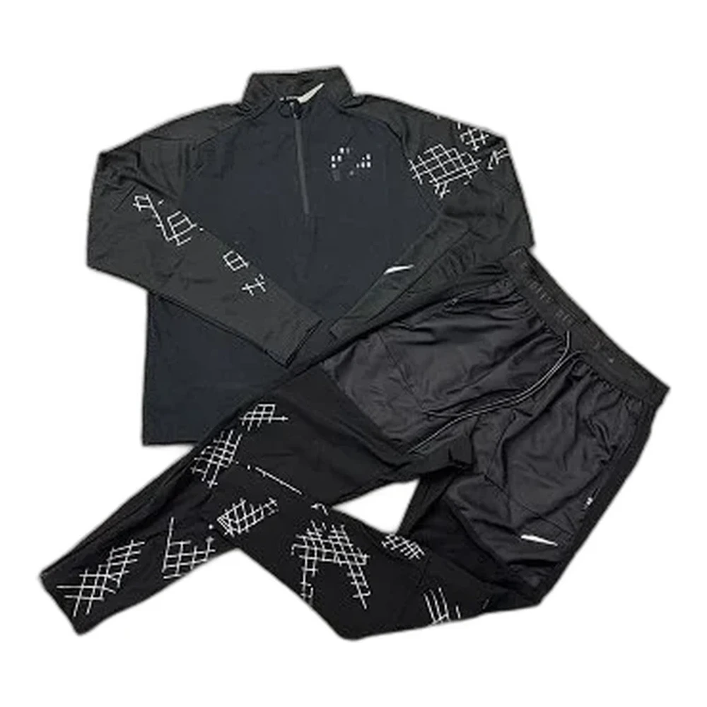 Nike Quarter-Zip Running Jacket and Track Pants Set