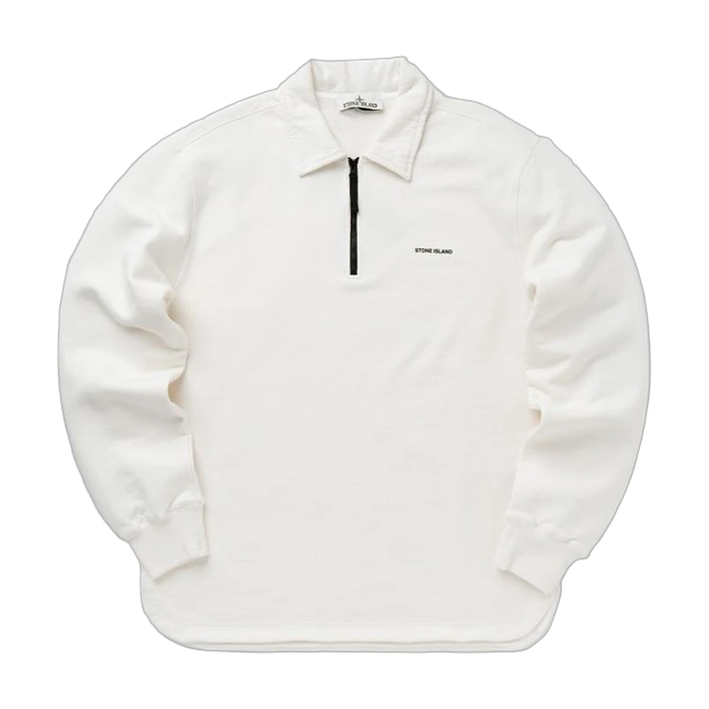 Stone Island Compass Badge Half-Zip Sweatshirt