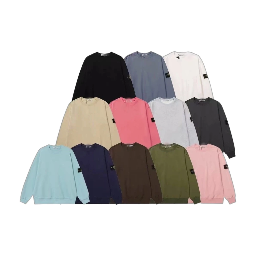 Stone Island Compass Badge Crewneck Sweatshirt