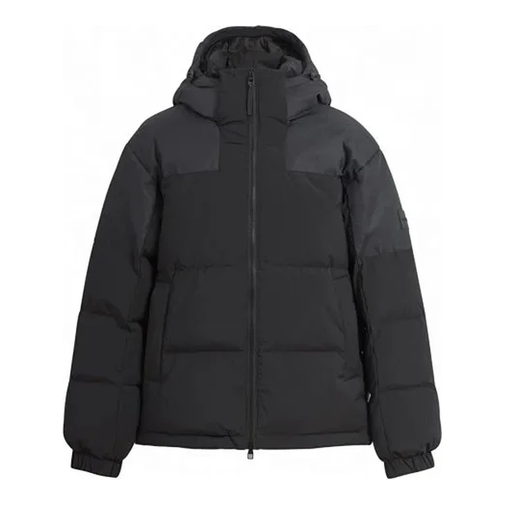 Tommy Hilfiger Two-Tone Hooded Down Puffer Jacket