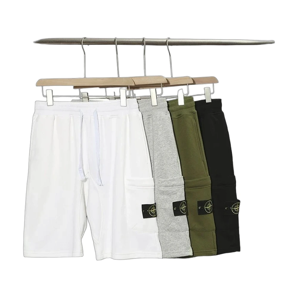 Stone Island Compass Badge Fleece Shorts