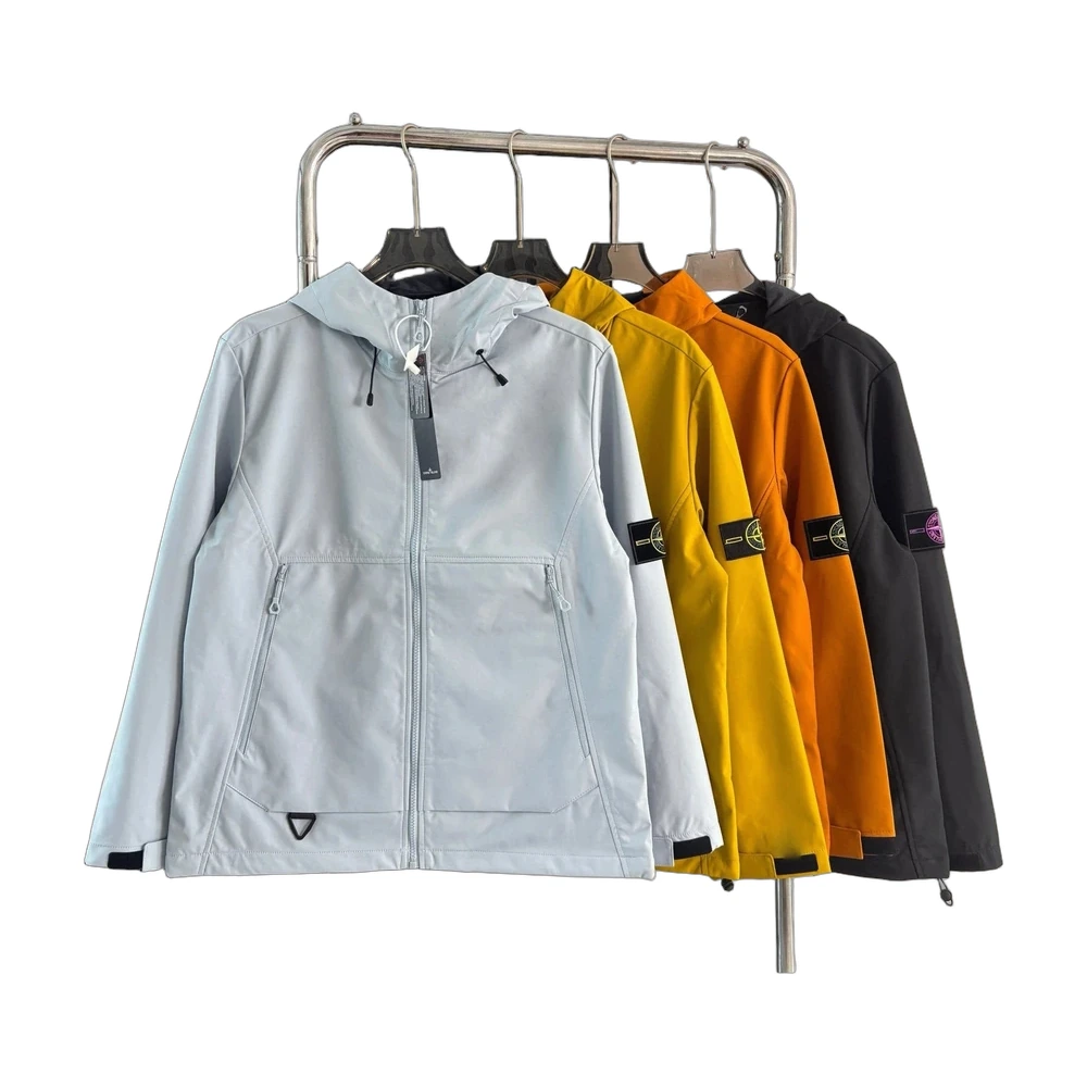 Stone Island Softshell Hooded Jacket
