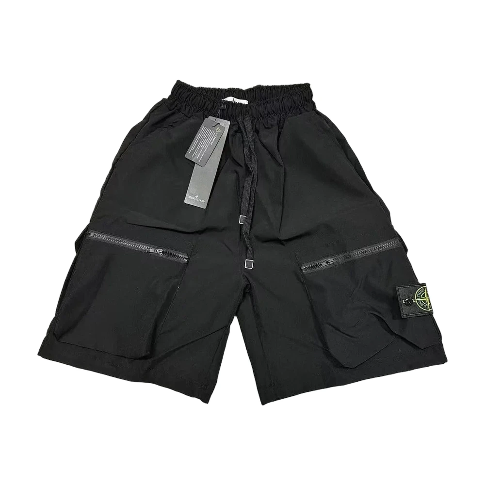 Stone Island Nylon Cargo Shorts
