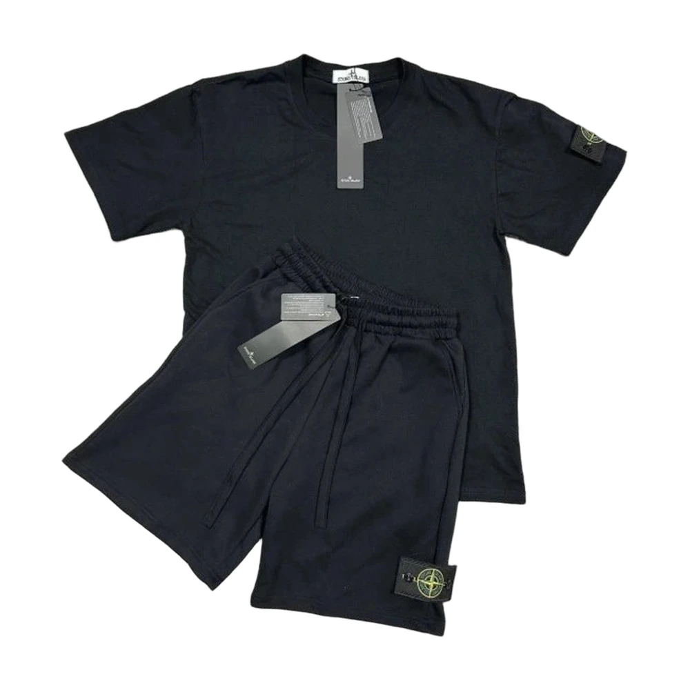 Stone Island Compass Badge T-Shirt & Shorts Set
