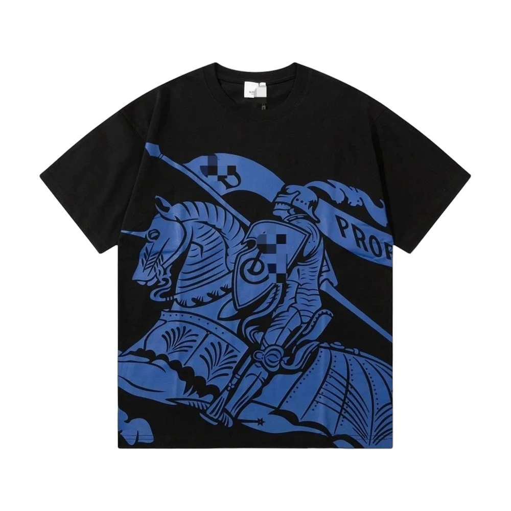 Burberry Equestrian Knight Graphic Tee