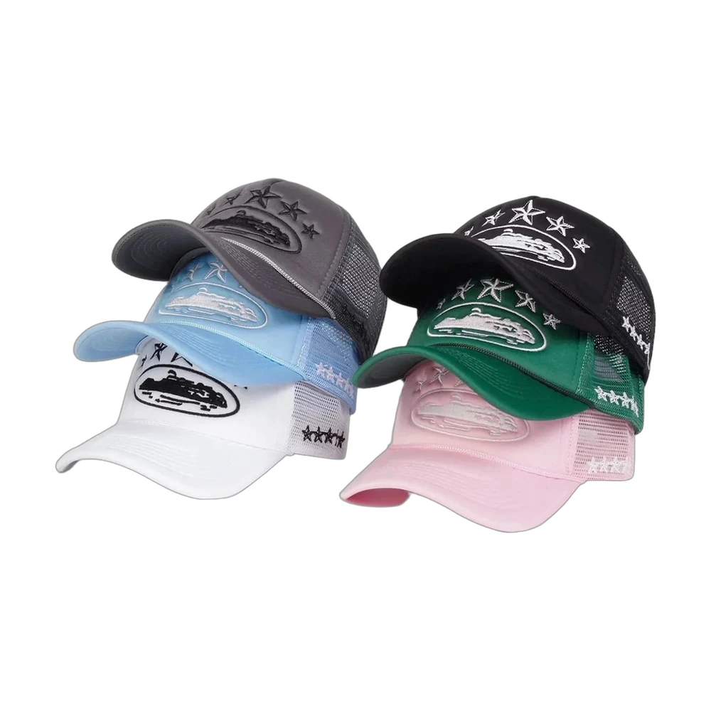 Corteiz CRTZ Star Distressed Trucker Cap