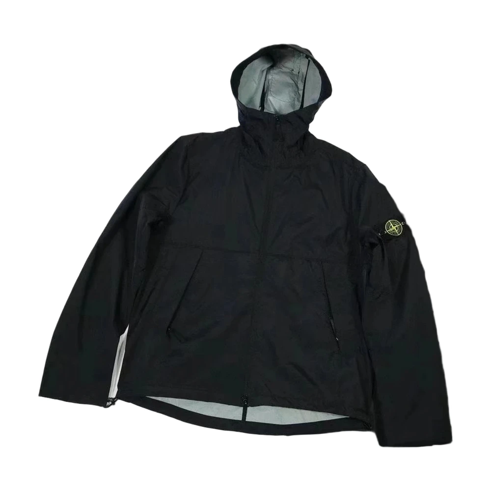 Stone Island Compass Badge Hooded Shell Jacket