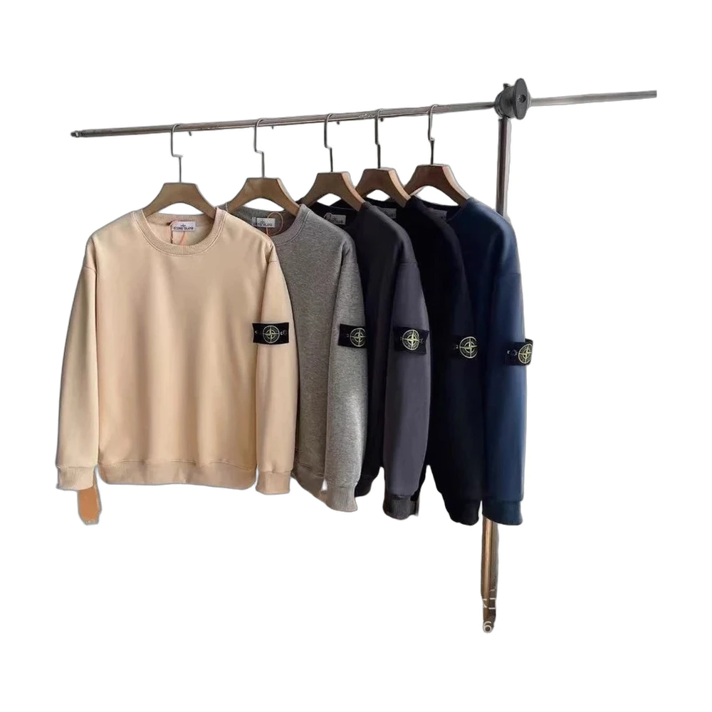 Stone Island Compass Badge Crewneck Sweatshirt