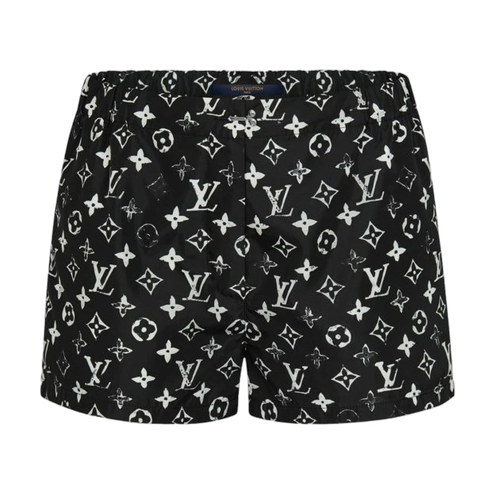 Louis Vuitton Monogram Velour Shorts