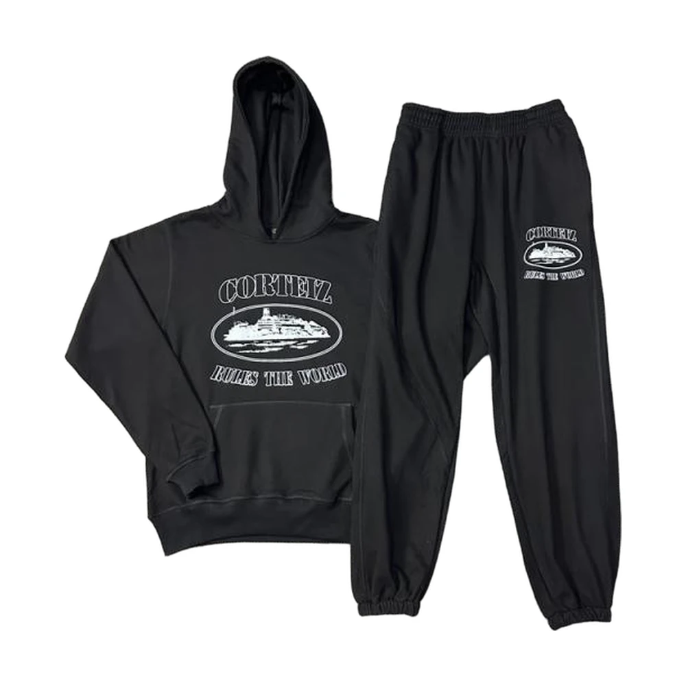Corteiz Alcatraz Hoodie and Sweatpants Tracksuit Set