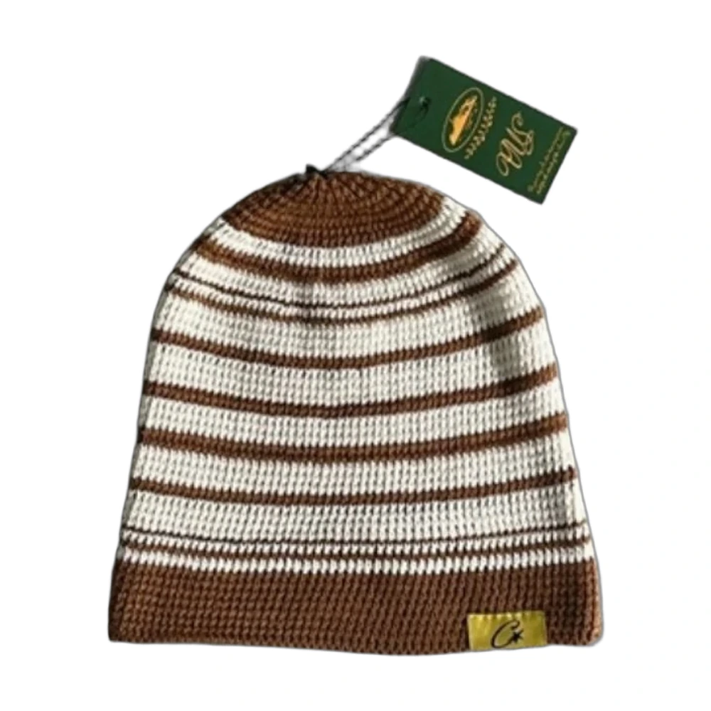 Striped Knit Beanie